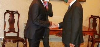 Ministro Tete António recebido em Belém pelo Presidente Marcelo Rebelo de Sousa
