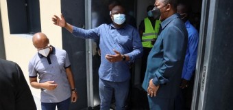 PRESIDENTE DA REPÚBLICA VISITA OBRAS DA FUTURA SEDE DA CNE