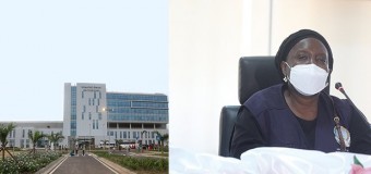 Ministra da Saúde constata obras finais do Hospital Geral de Cabinda