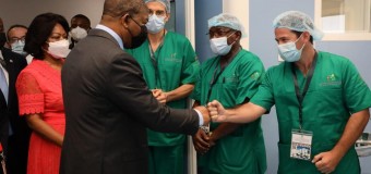 Chefe de Estado inaugura hospital materno-infantil