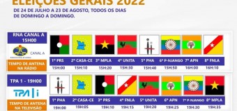 Acompanhe os Tempos de Antena das Eleições Gerais 2022