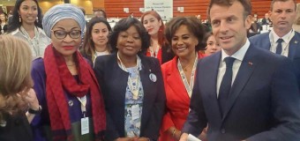 Ministra Carolina Cerqueira assiste à intervenção do Presidente Emmanuel Macron na Conferência dos Oceanos