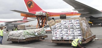 Angola envia 70 toneladas de bens a Cuba