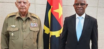 Angola e Cuba abordam fortalecimento da cooperação militar