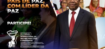 ANGOLA PAÍS DE PAZ COM LÍDER DA PAZ