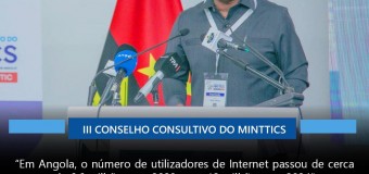 III CONSELHO CONSULTIVO DO MINTTICS