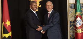 NO PALÁCIO DE BELÉM, ENCONTRO ENTRE AS DELEGAÇÕES OFICIAIS DE ANGOLA E DE PORTUGAL, ENCABEÇADAS PELOS PRESIDENTES JOÃO LOURENÇO E MARCELO REBELO DE SOUSA