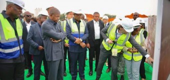 PRESIDENTE DA REPÚBLICA VISITA OBRAS DE NOVA UNIDADE HOSPITALAR EM CONSTRUÇÃO NA CAPITAL DO PAÍS