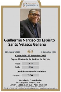 Cerimónia fúnebre de Guilherme Galiano